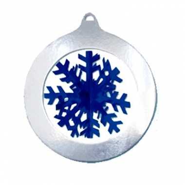 Kerst sneeuwvlok decoratie 37 cm