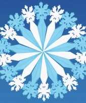 Decoratie kerst sneeuwvlok